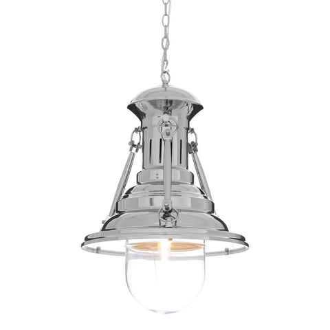 Coastal Chrome Pendant Light