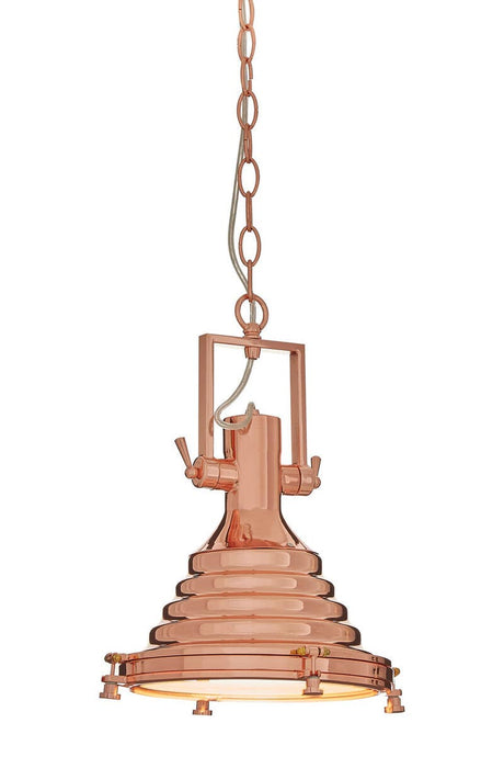 Copper Vintage Pendant Light