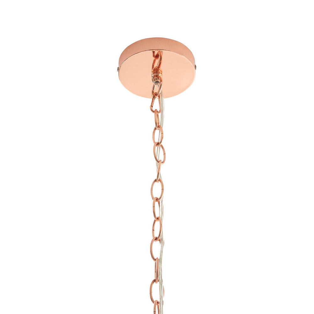 Copper Flare Pendant Light