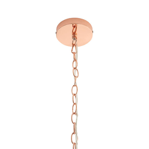 Copper Flare Pendant Light