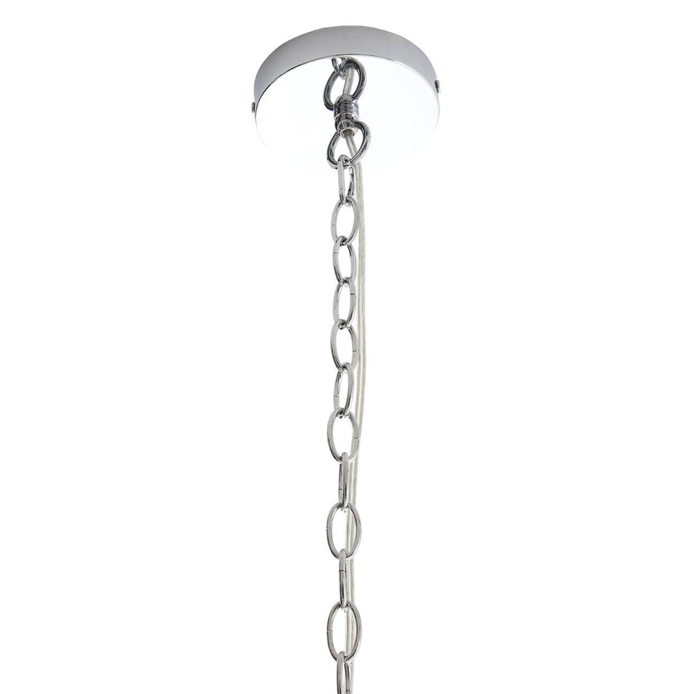 Chrome Flare Pendant Light