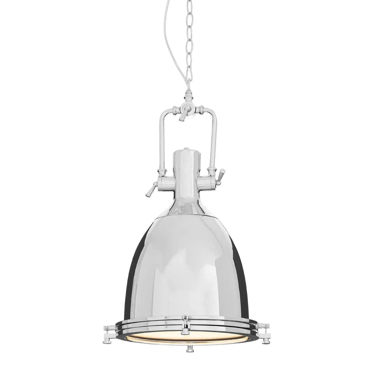 Modern Chrome Pendant Light