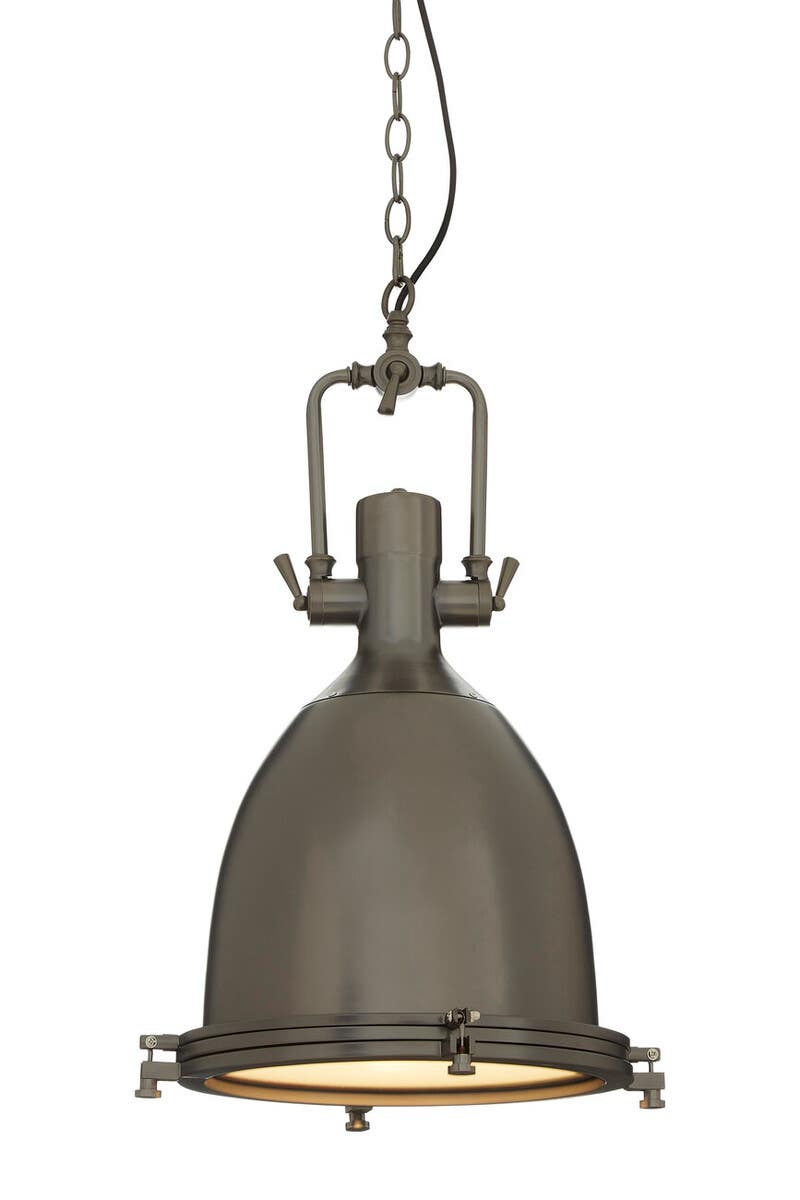 Modern Iron Dome Pendant Light