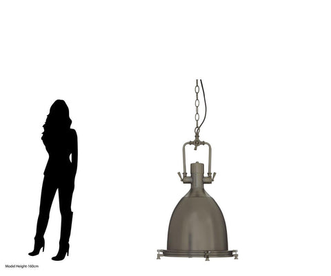 Modern Iron Dome Pendant Light