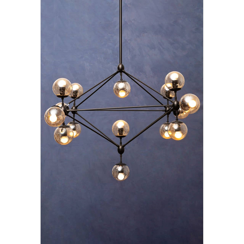 Triangular Glass Pendant Light
