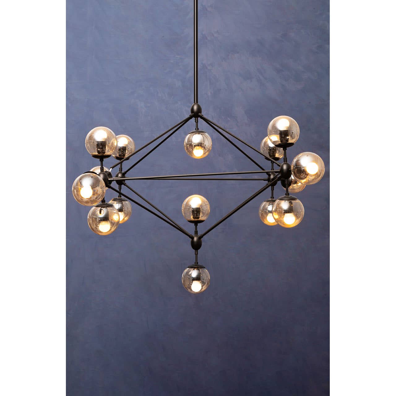 Triangular Glass Pendant Light