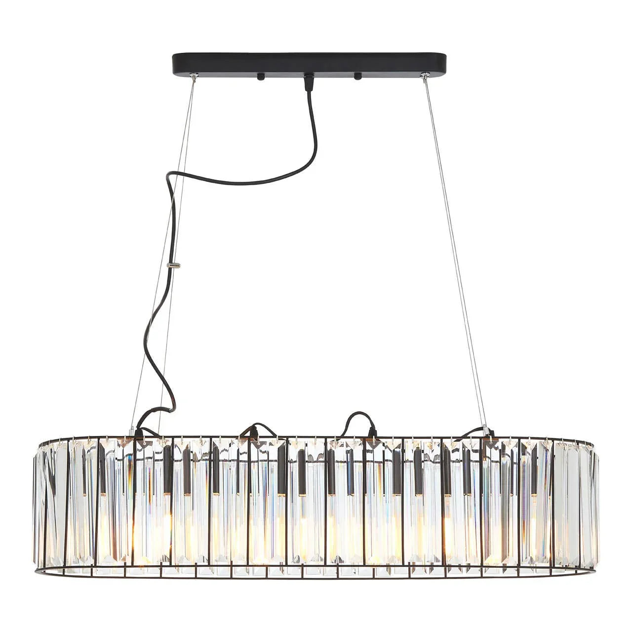 Crystal Prism Pendant Light