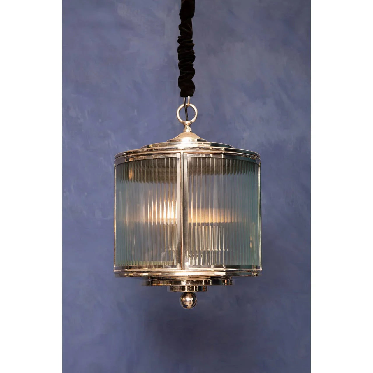 Glow Ribbed Pendant Light