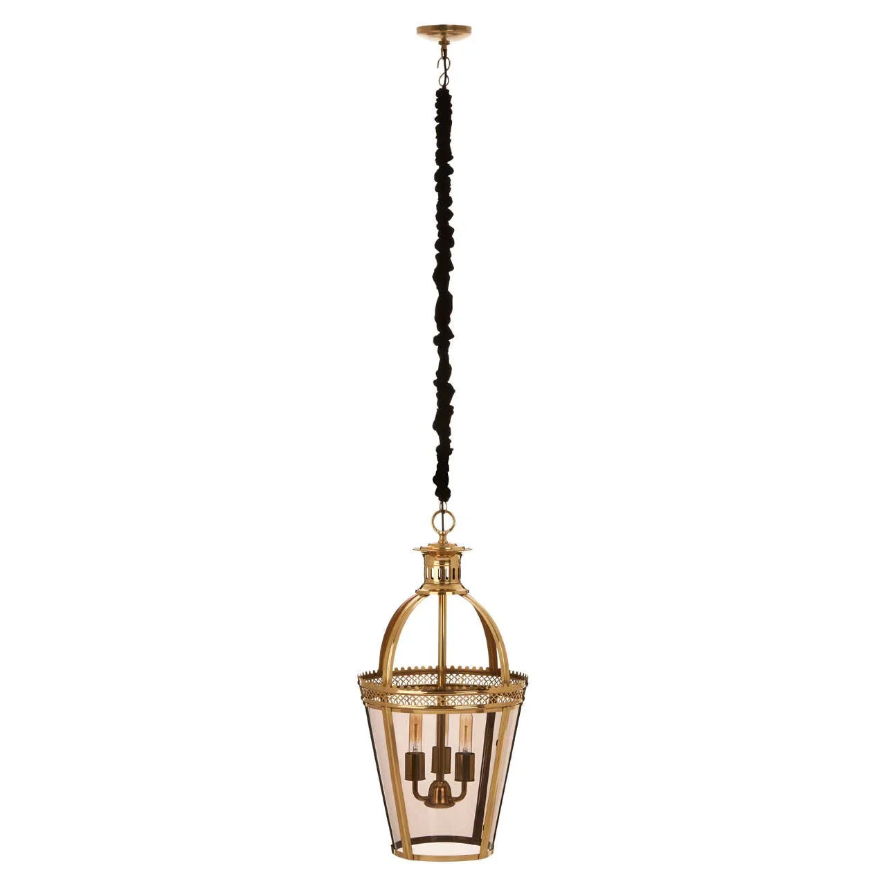 Brass Dome Pendant Light