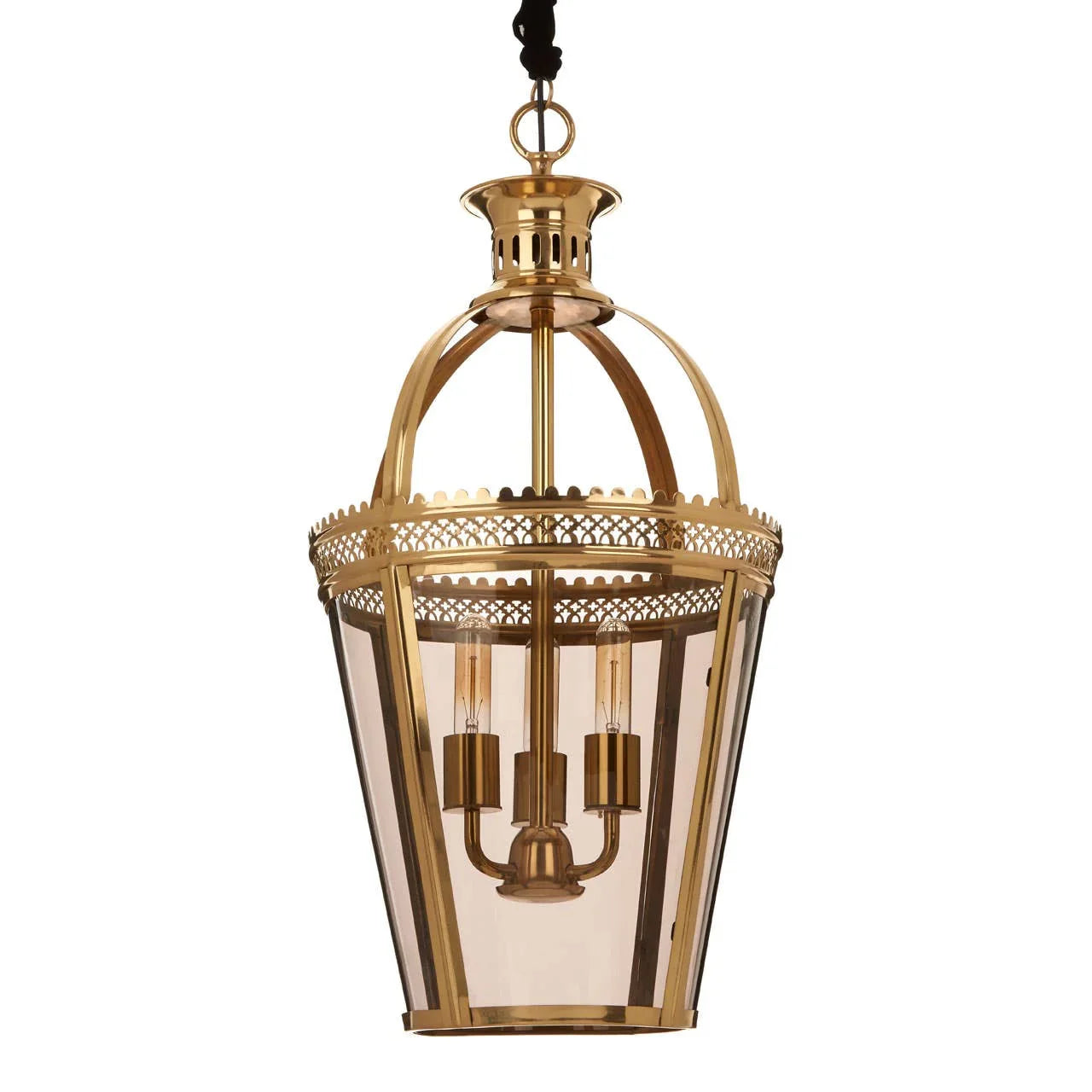 Brass Dome Pendant Light