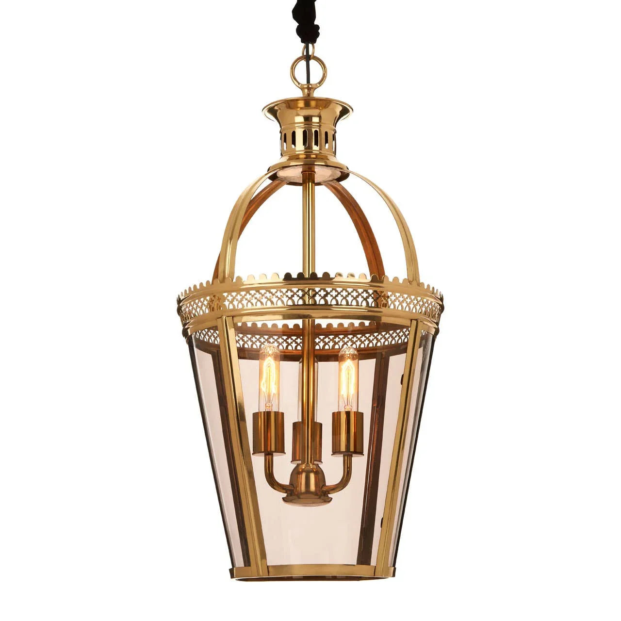 Brass Dome Pendant Light