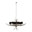 Glowing Silver Shade Chandelier