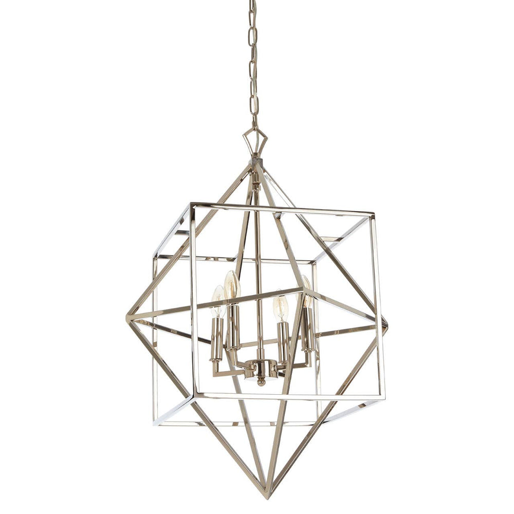 Modern Geometric Chandelier