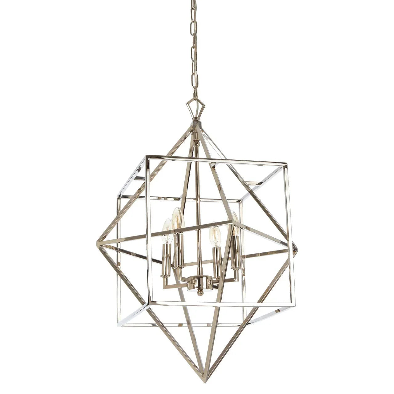 Modern Geometric Chandelier