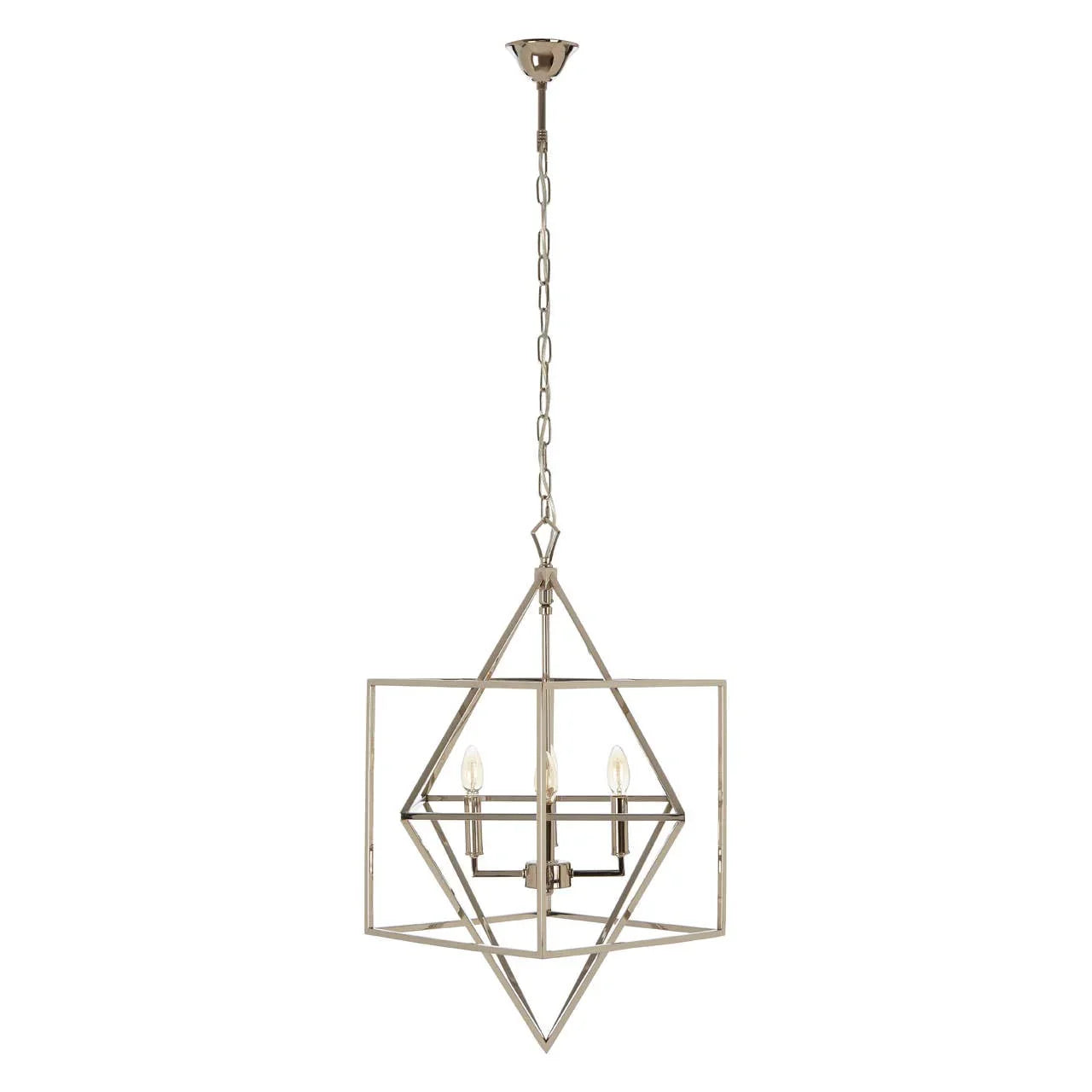 Modern Geometric Chandelier