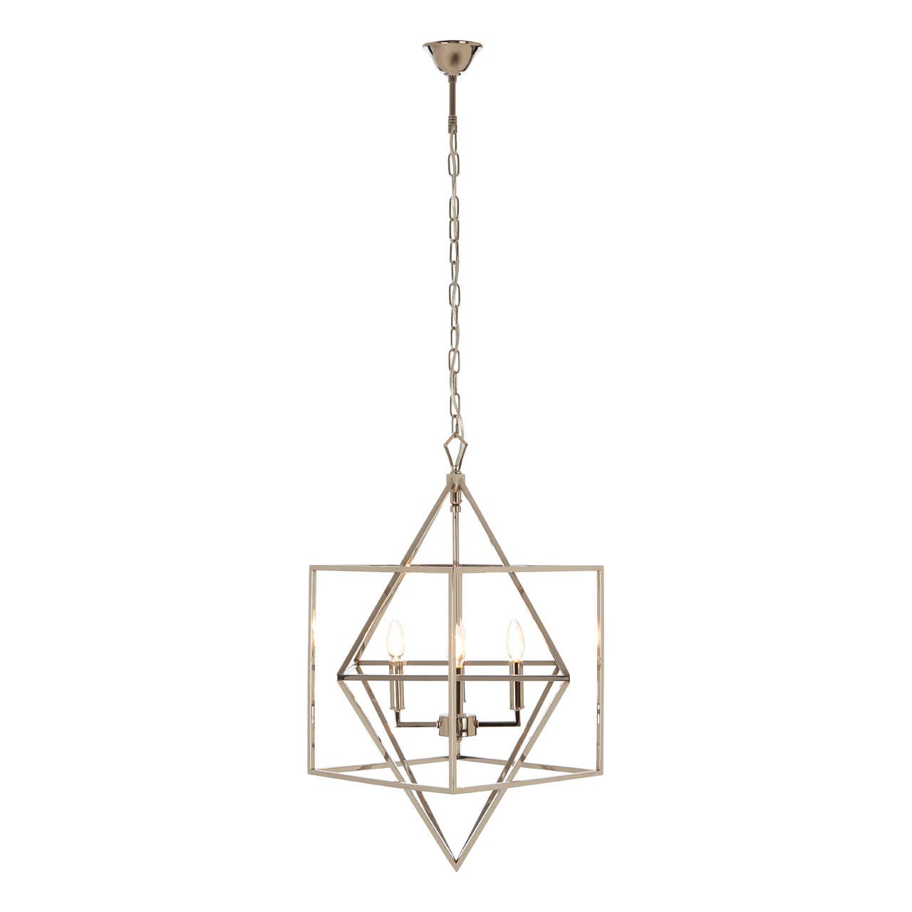 Modern Geometric Chandelier