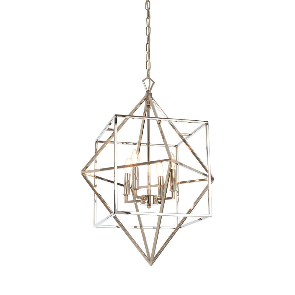 Modern Geometric Chandelier