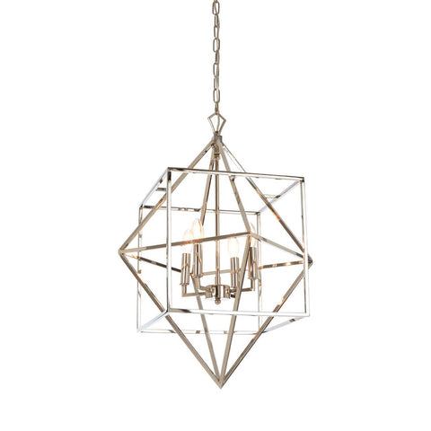 Modern Geometric Chandelier