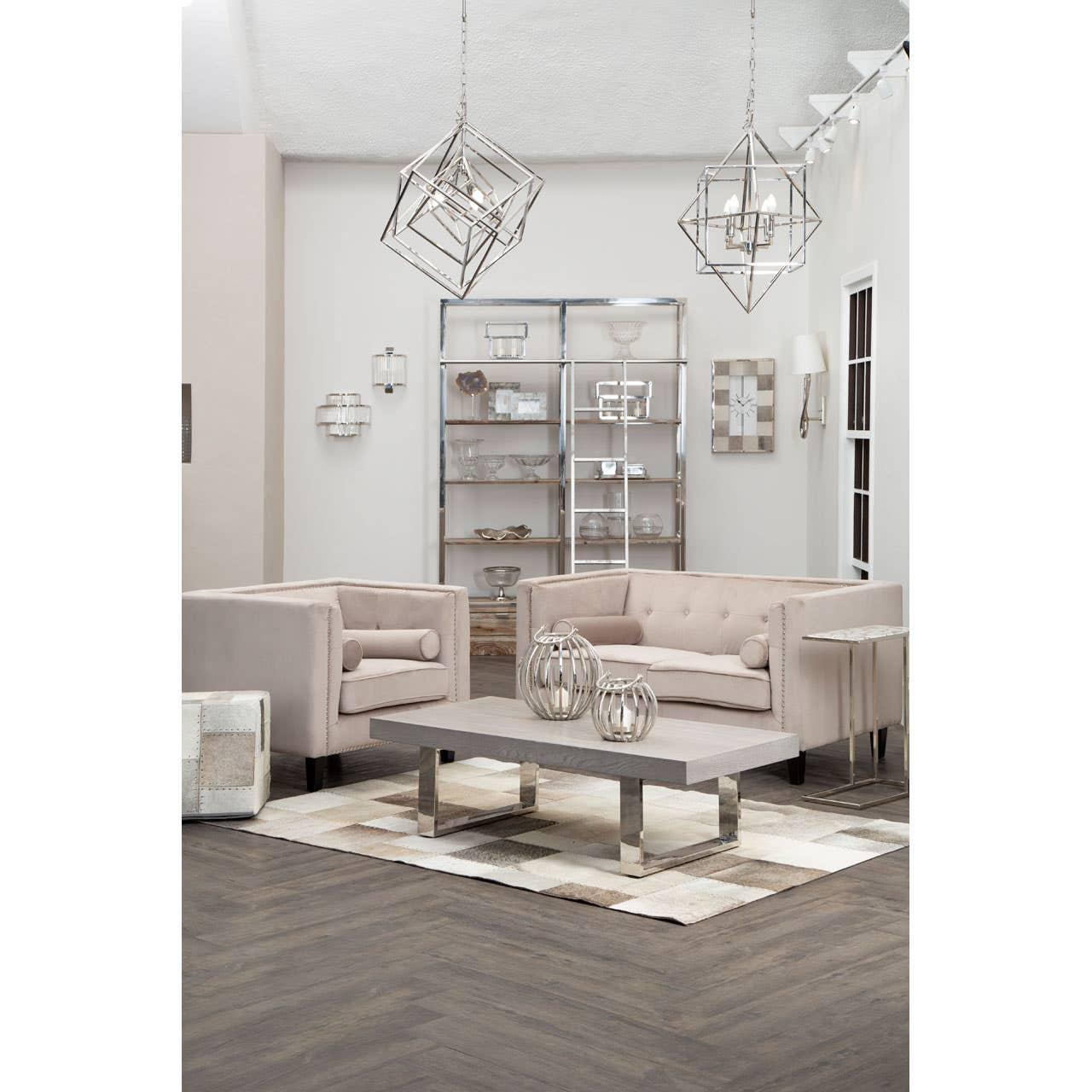 Modern Geometric Chandelier