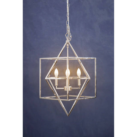 Modern Geometric Chandelier