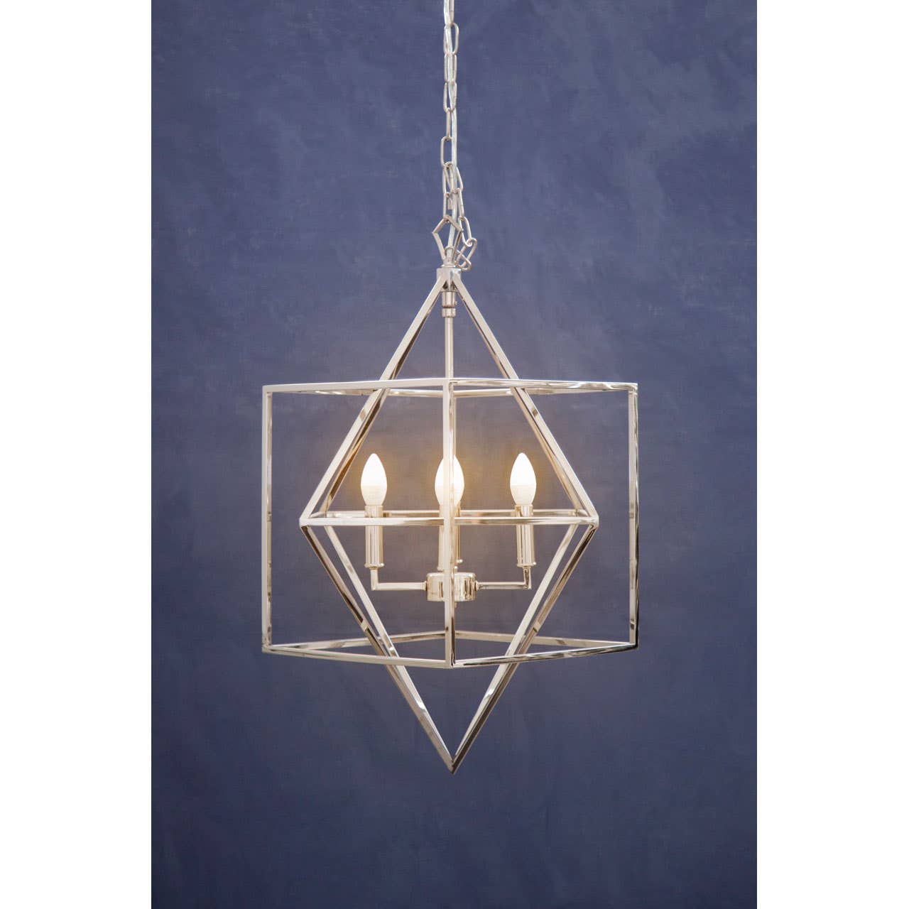 Modern Geometric Chandelier