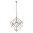 Luxe Geometric Steel Chandelier