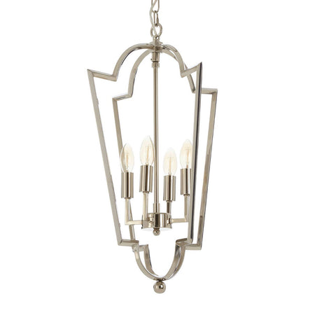 Luxe Steel Chandelier