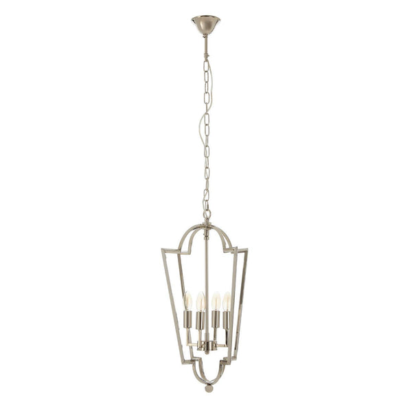 Luxe Steel Chandelier