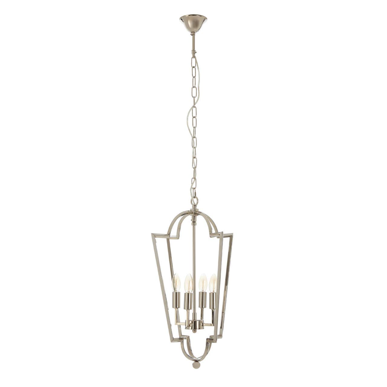 Luxe Steel Chandelier