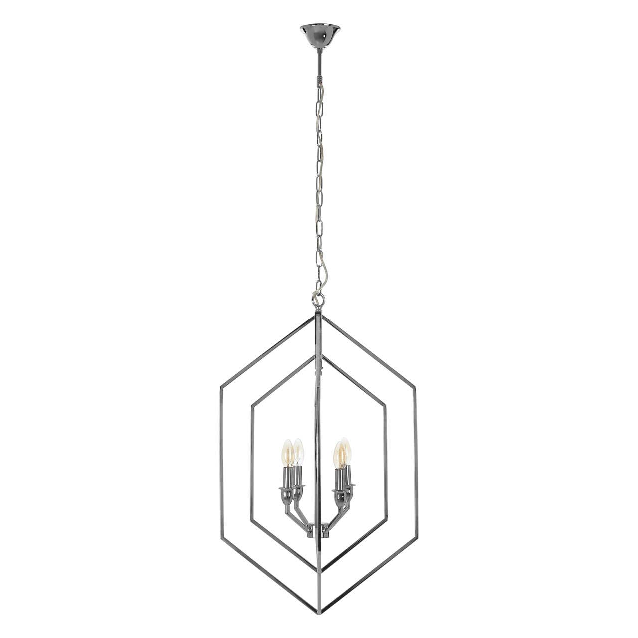 Luxe Geometric Chandelier