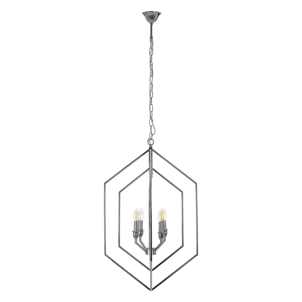 Luxe Geometric Chandelier