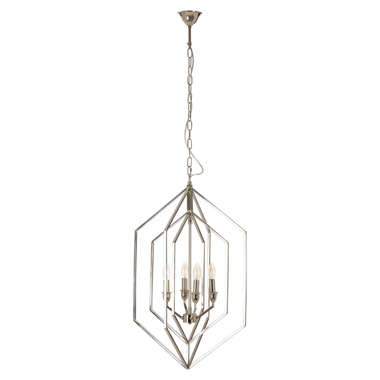 Luxe Geometric Chandelier