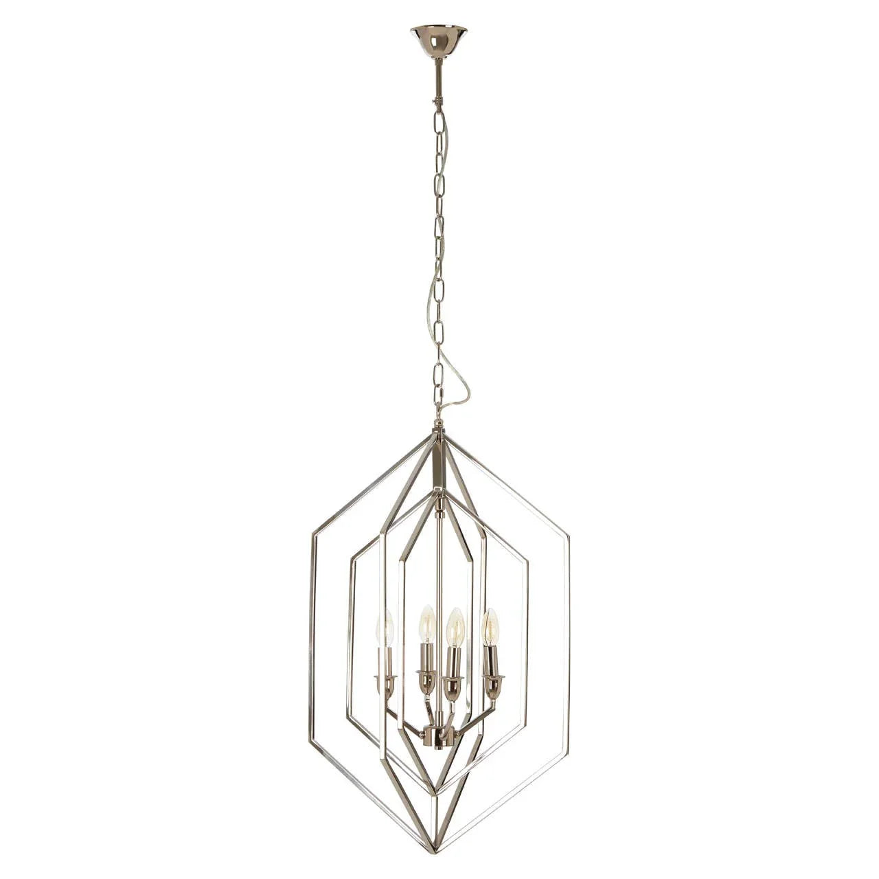 Luxe Geometric Chandelier