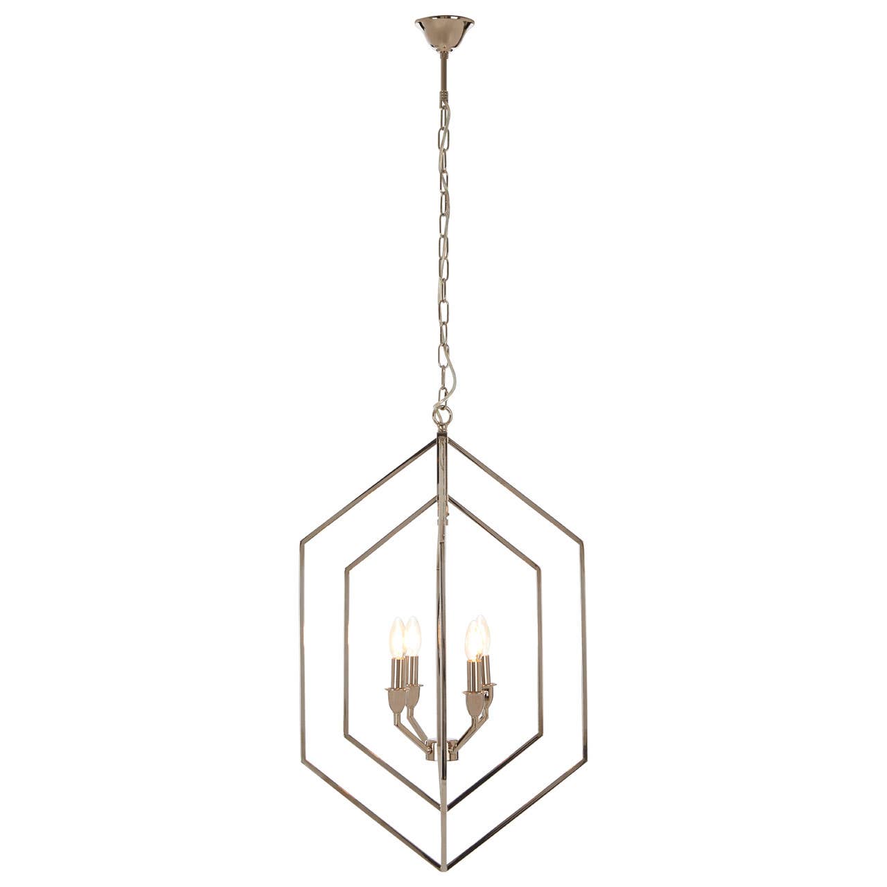 Luxe Geometric Chandelier