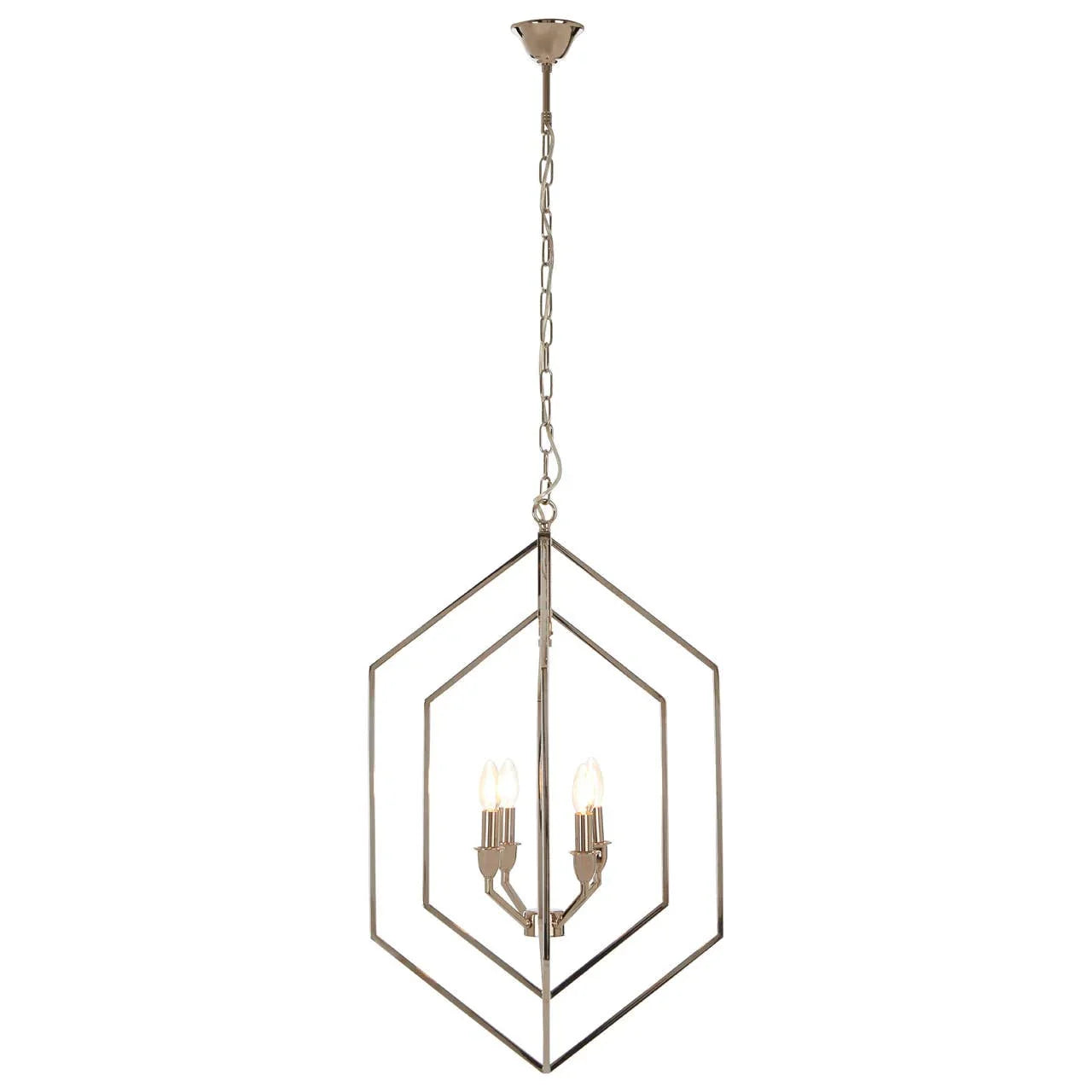 Luxe Geometric Chandelier
