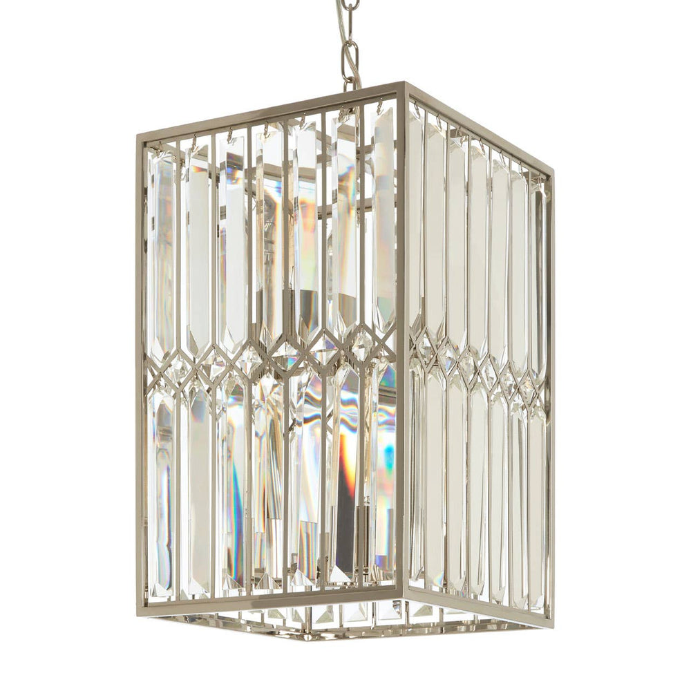 Geometric Crystal Chandelier