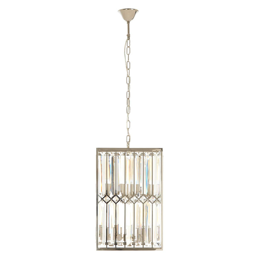 Geometric Crystal Chandelier