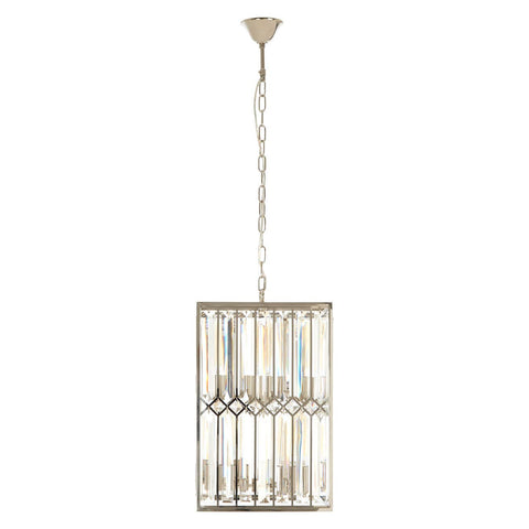 Geometric Crystal Chandelier