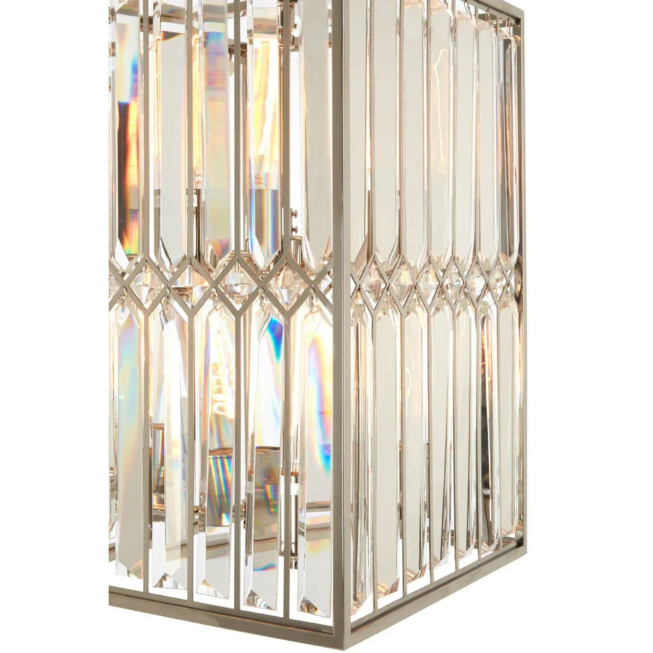 Geometric Crystal Chandelier