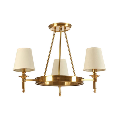 Luxe Metal Ceiling Light