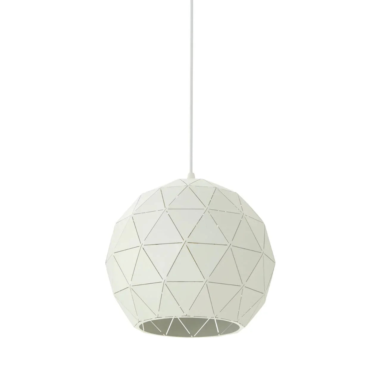 Luminous White Pendant Light