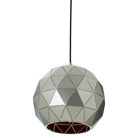 Geometric Steel Pendant Light