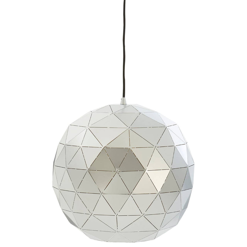 Geometric Steel Pendant Light