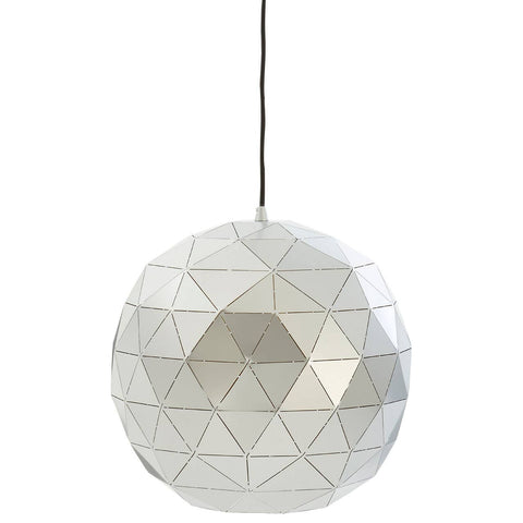 Geometric Steel Pendant Light