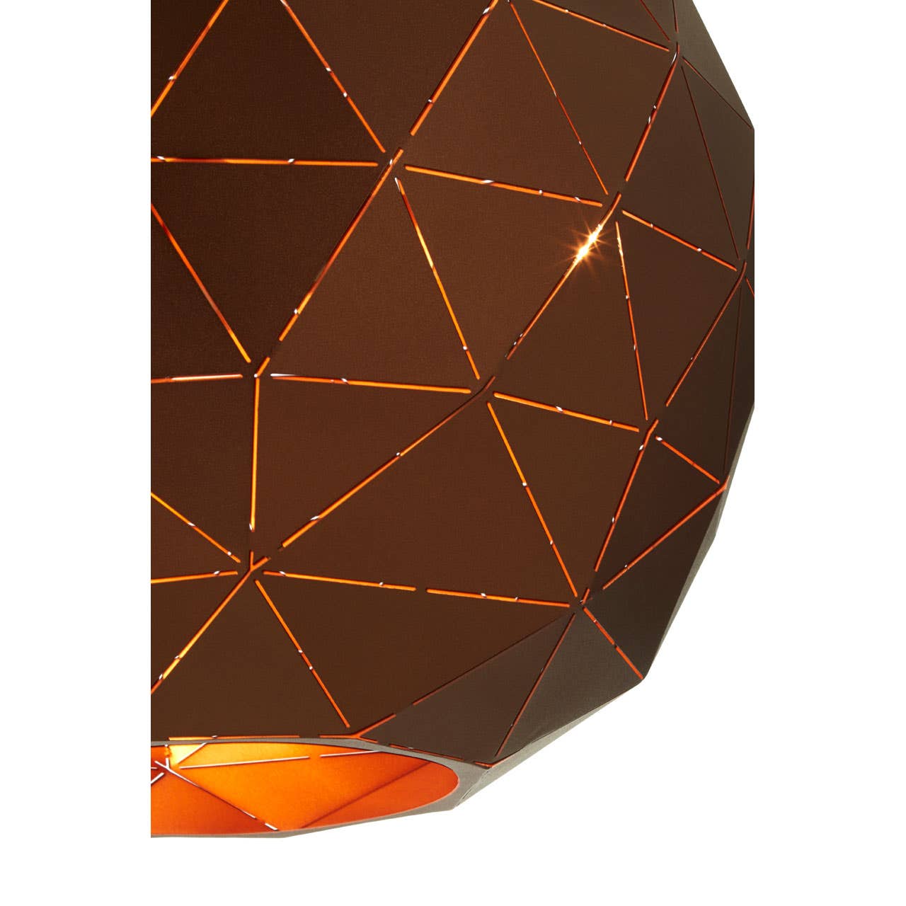 Geometric Steel Pendant Light