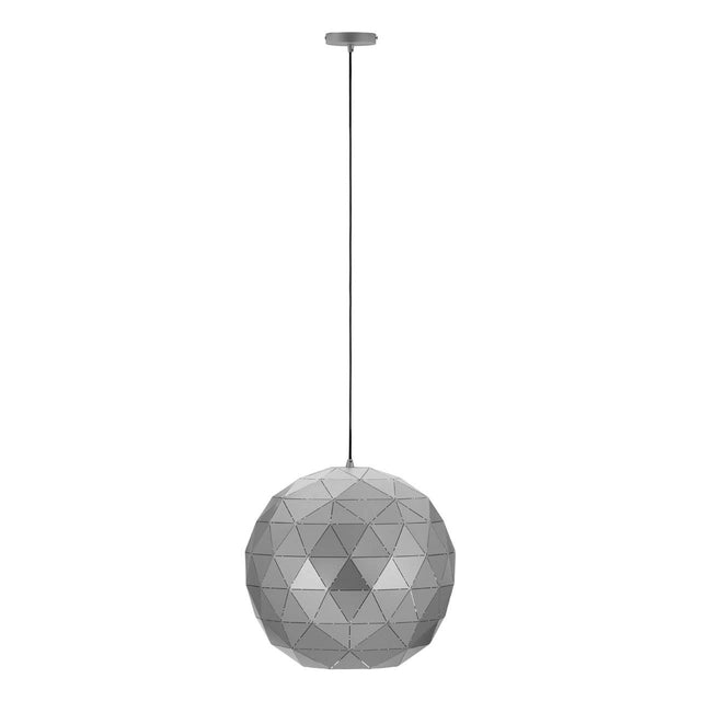 Geometric Steel Pendant Light