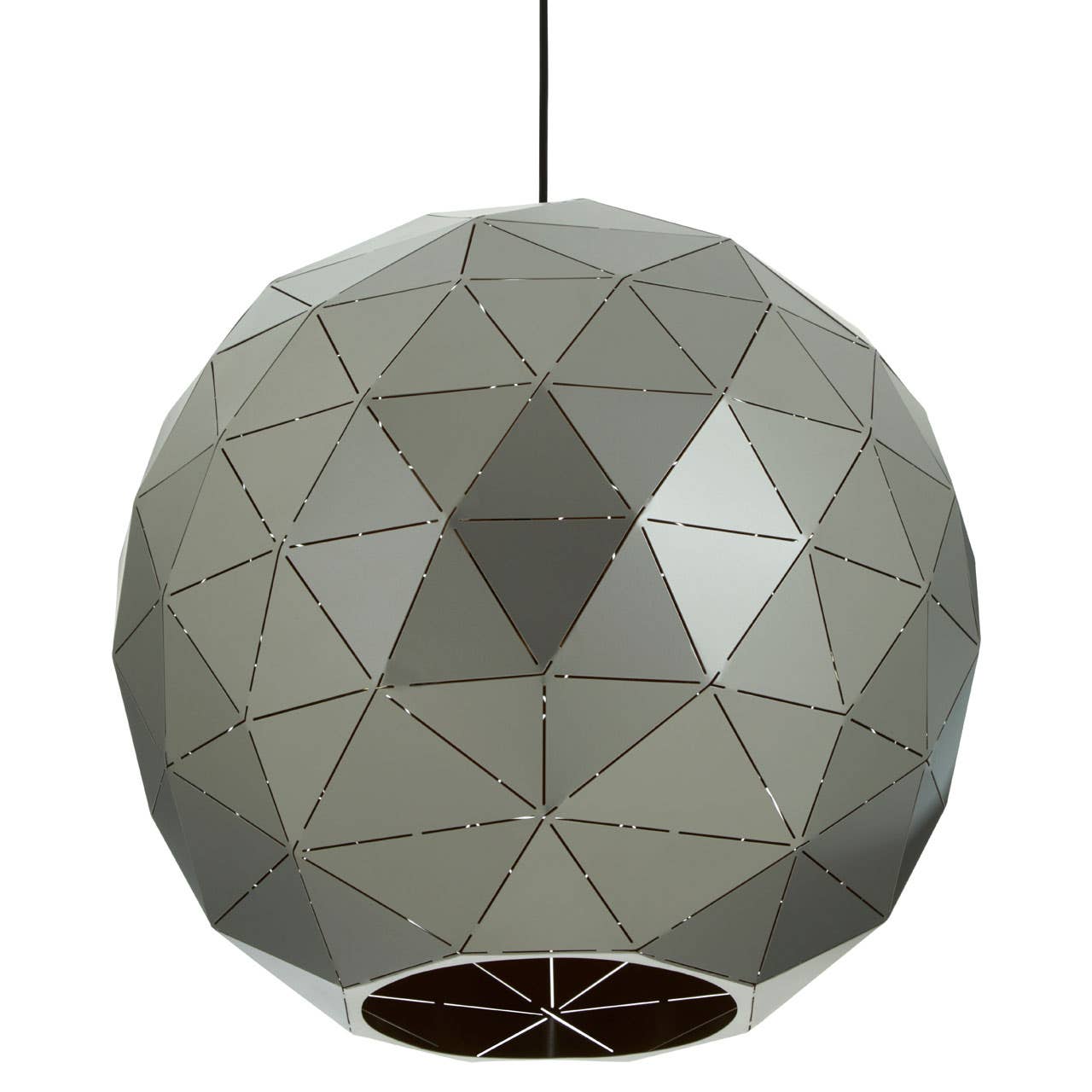 Geometric Steel Pendant Light