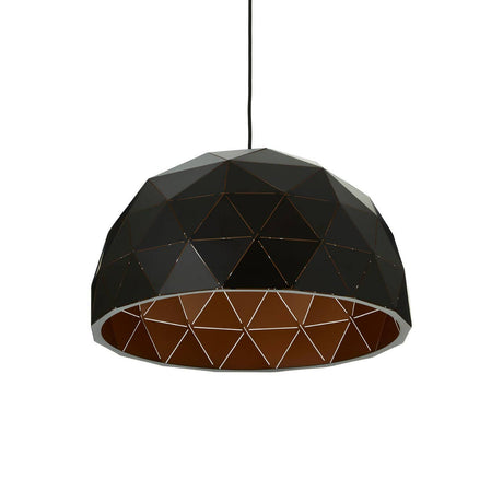 Modern Black Copper Pendant Light