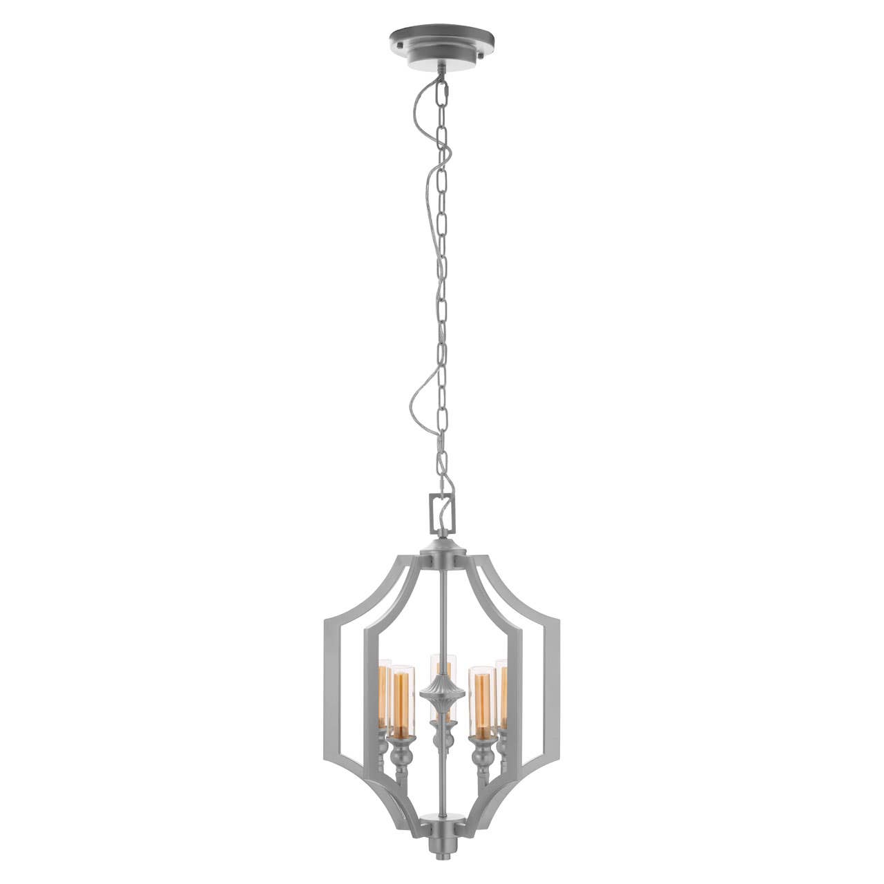Luxe Silver Pendant Lamp