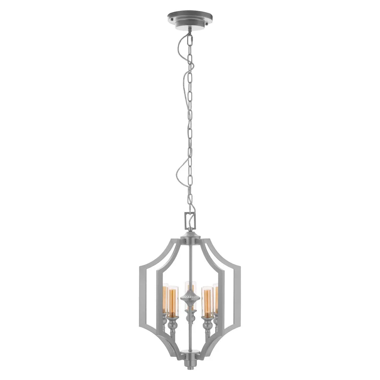 Luxe Silver Pendant Lamp